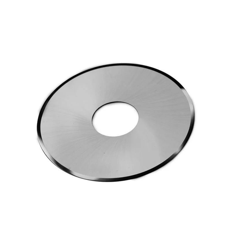 22MAX326-1 Cuchillo circular de carburo con cuchilla de corte de filtro de cigarrillos de plata