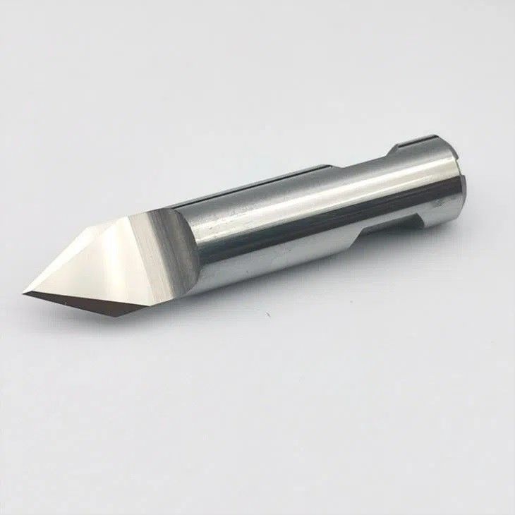 broca de enrutador de cuchilla de corte  de longitud de 40 mm para caja de cartón de plástico PE PP de materiales flexibles