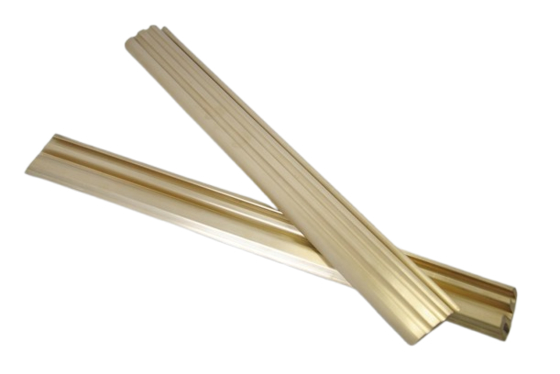 1KTD173 Banda transportadora de cadena de listones para cortadora de tabaco Korber KT2, material de latón y cobre