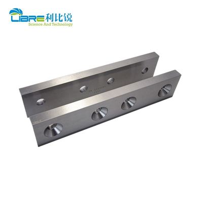 Metal hidráulico de la guillotina del carburo de tungsteno que raja la cuchilla para el cortador de hoja de metal
