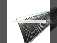 Molins MK8 MK9 Barras de cardado fino gruesas de aleación de aluminio