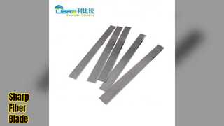 Corte de precisión de la cuchilla de corte de fibra química de 74,5 mm